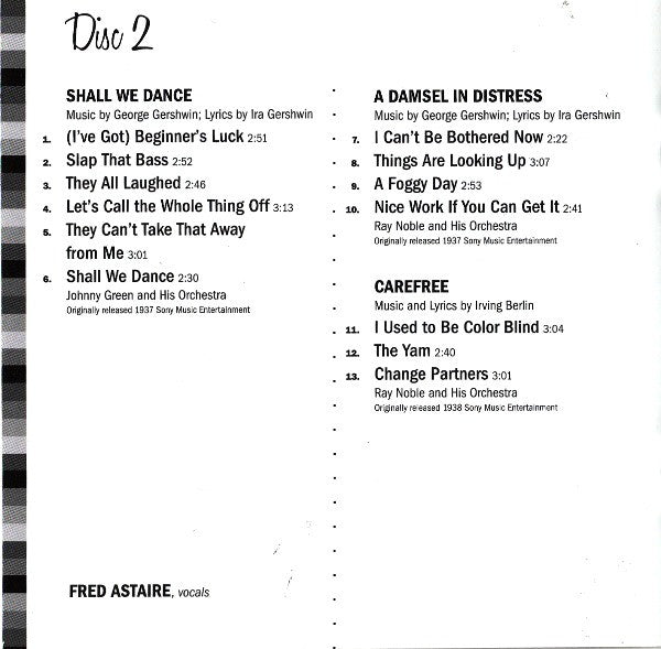 Fred Astaire : The Early Years At RKO (2xCD, Comp)