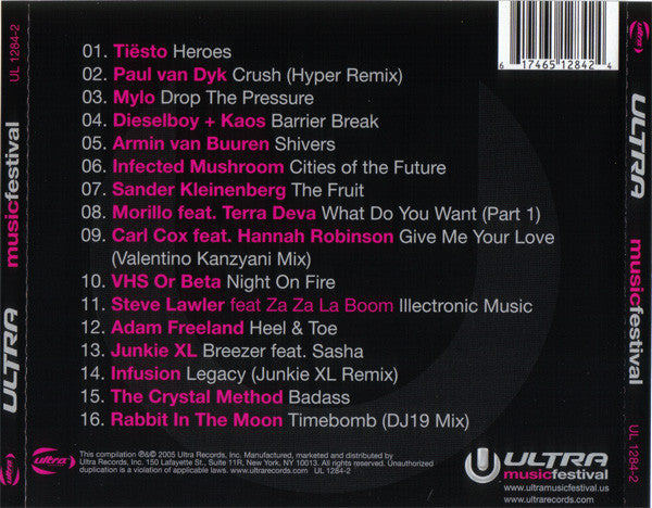 Various : Ultra Music Festival (CD, Comp)