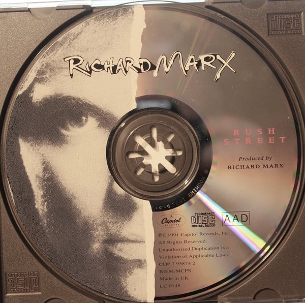 Richard Marx : Rush Street (CD, Album)