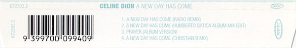 Celine Dion* : A New Day Has Come (CD, Single)