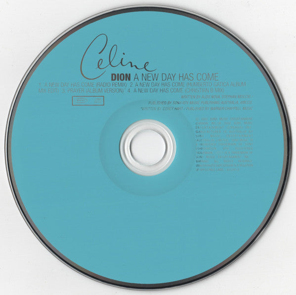 Celine Dion* : A New Day Has Come (CD, Single)
