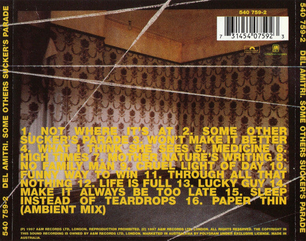 Del Amitri : Some Other Sucker's Parade (CD, Album)