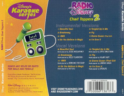 Various : Radio Disney Chart Toppers 2 (CD, Album)