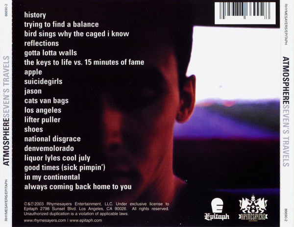 Atmosphere (2) : Seven's Travels (CD, Album)