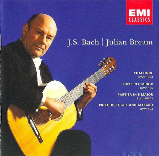 J.S. Bach*, Julian Bream : Chaconne / Suite In E Minor / Partita In E Major / Prelude, Fugue And Allegro (CD)