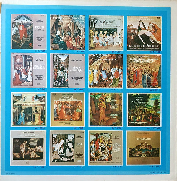 Chœur Des Moines De L'Abbaye Saint-Pierre De Solesmes, Dom Joseph Gajard O.S.B.* : Chant Grégorien - La Messe Des Morts - Les Funérailles (LP, Gat)