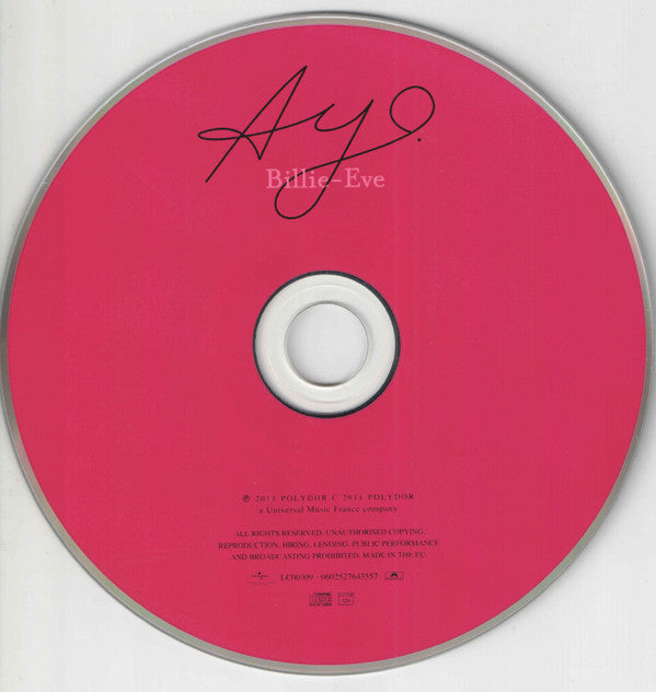 Ayo (2) : Billie-Eve (CD, Album)