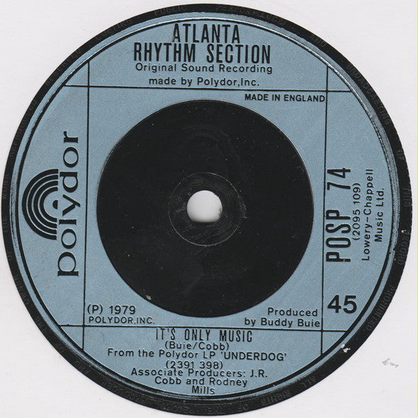 Atlanta Rhythm Section : Spooky (7", Single)