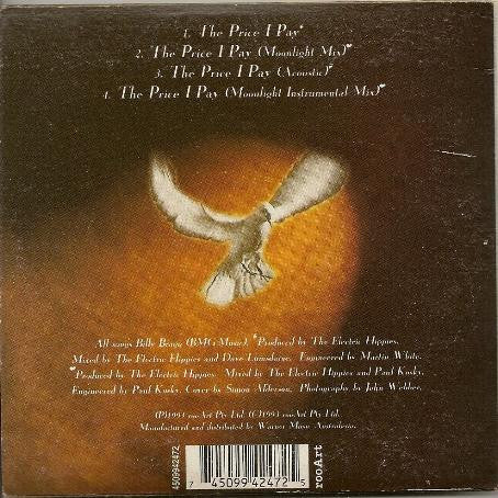 Jenny Morris : The Price I Pay (CD, Single)