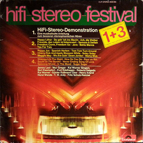Various : Hifi-Stereo-Festival 1+3 (2xLP, Comp, Gat)
