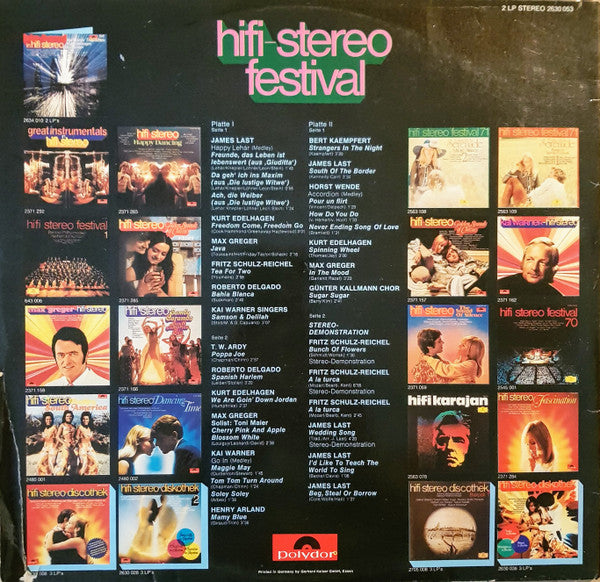 Various : Hifi-Stereo-Festival 1+3 (2xLP, Comp, Gat)
