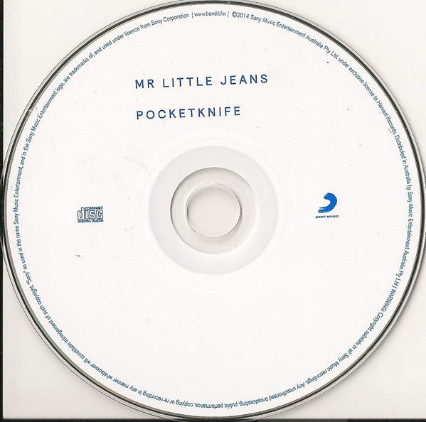 Mr Little Jeans : Pocketknife (CD, Album)