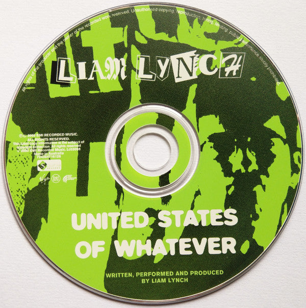 Liam Lynch : United States Of Whatever (CD, Single)