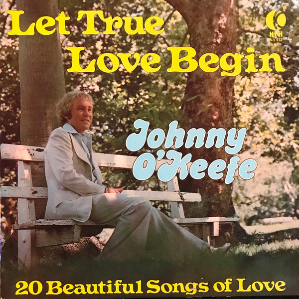 Johnny O'Keefe : Let True Love Begin (LP, Comp, Mono)