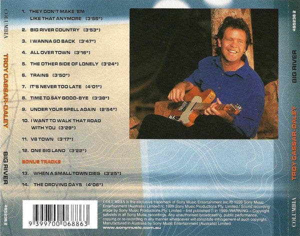 Troy Cassar-Daley : Big River (CD, Album)