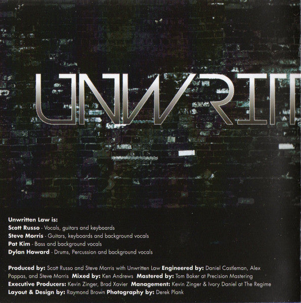 Unwritten Law : Swan (CD, Album)