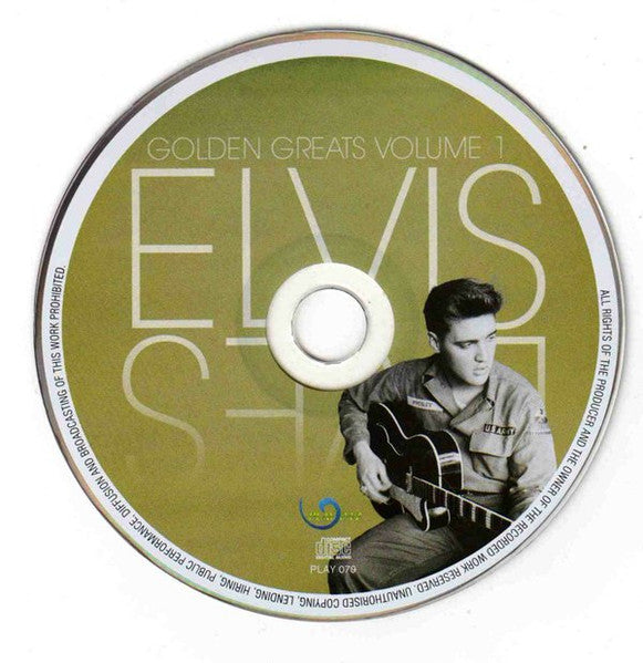 Elvis Presley : Golden Greats Volume 1 (CD, Comp)