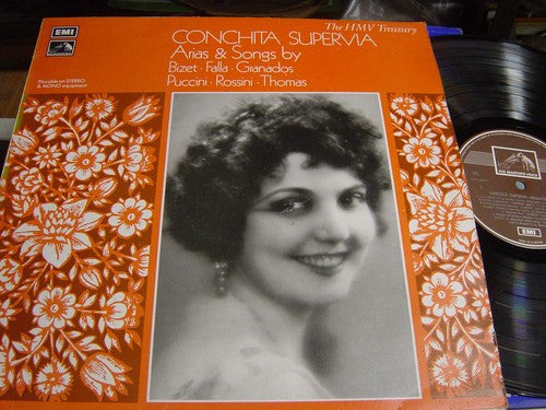 Conchita Supervia : Arias & Songs By Bizet · Falla · Granados · Puccini · Rossini · Thomas (LP, Comp, Mono, RE, RP)