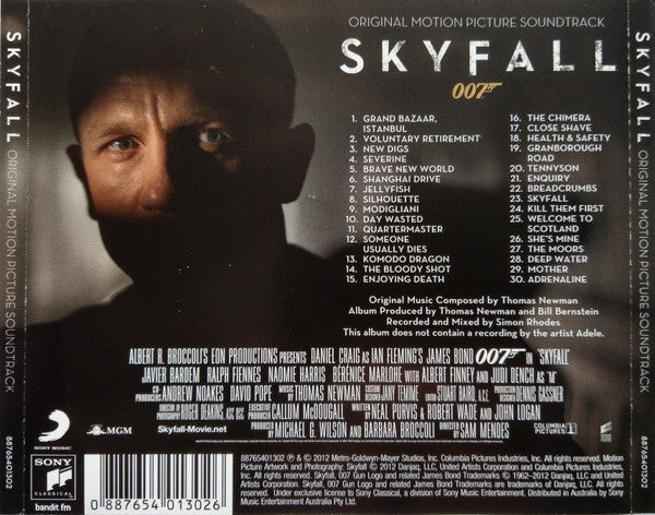 Thomas Newman : Skyfall (Original Motion Picture Soundtrack) (CD, Album)