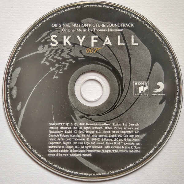 Thomas Newman : Skyfall (Original Motion Picture Soundtrack) (CD, Album)