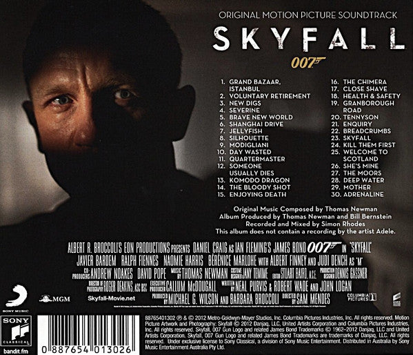 Thomas Newman : Skyfall (Original Motion Picture Soundtrack) (CD, Album)