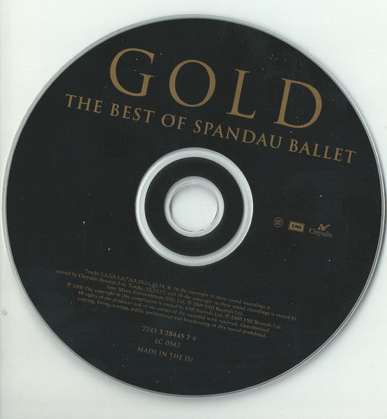 Spandau Ballet : Gold - The Best Of Spandau Ballet (CD, Comp)