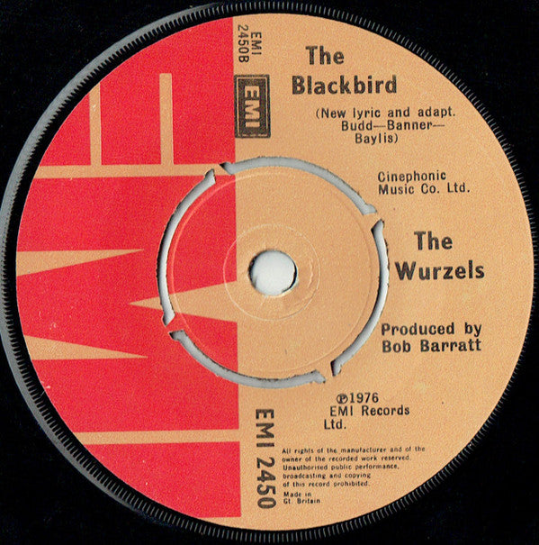 The Wurzels : The Combine Harvester (Brand New Key) (7", Single, Cin)