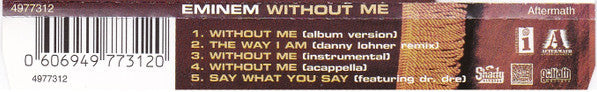 Eminem : Without Me (CD, Single)