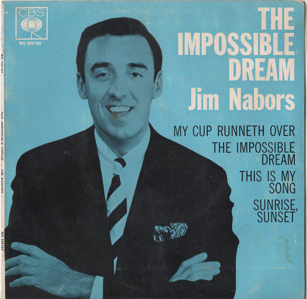 Jim Nabors : The Impossible Dream (7", EP, Mono)