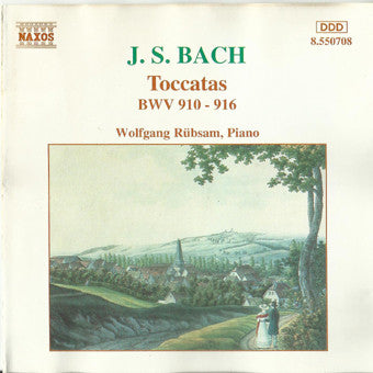 J.S. Bach*, Wolfgang Rübsam (2) : Toccatas (CD, Album)