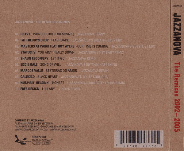 Jazzanova : The Remixes 2002-2005 (CD, Comp + CDr)