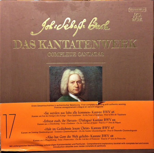 Johann Sebastian Bach : Das Kantatenwerk (Complete Cantatas) | BWV 65-68 | Vol. 17 (2xLP + Box)
