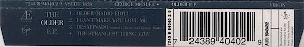 George Michael : The Older E.P. (CD, EP)