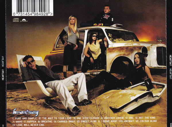 Hear'Say : Hear'Say (CD, Album)