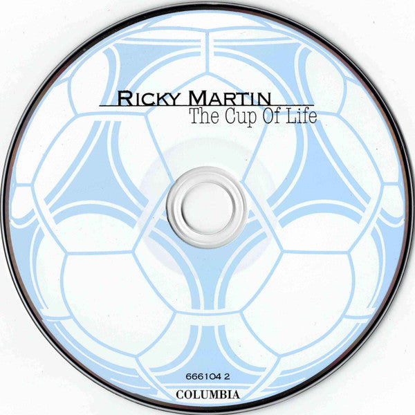 Ricky Martin : The Cup Of Life (The Official Song Of The World Cup, France '98) (CD, Maxi)