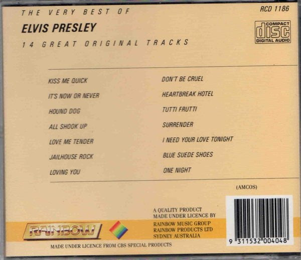 Elvis Presley : The Very Best Of Elvis Presley (CD, Comp)