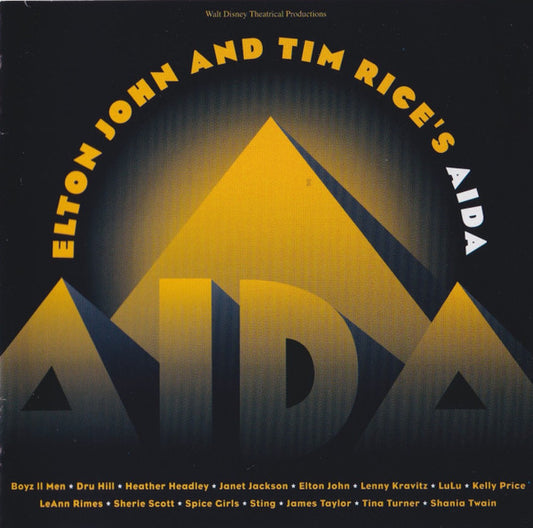 Elton John and Tim Rice : Aida (CD, Album)