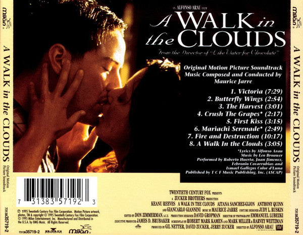 Maurice Jarre : A Walk In The Clouds (Original Motion Picture Soundtrack) (CD, Album)