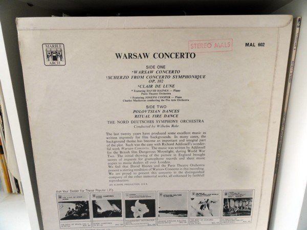David Haines (3) / Orchestre National De L'Opéra De Paris : Warsaw Concerto (LP, Album)