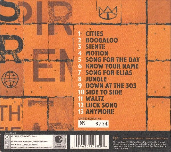 The Cat Empire : Cities (CD, Album, Copy Prot., Ltd)