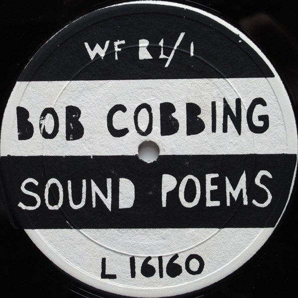 Bob Cobbing / Ernst Jandl : Sound Poems / Sprechgedichte (LP)