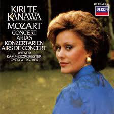 Kiri Te Kanawa, Mozart*, Wiener Kammerorchester, György Fischer : Concert Arias = Konzertarien = Airs De Concert (LP)