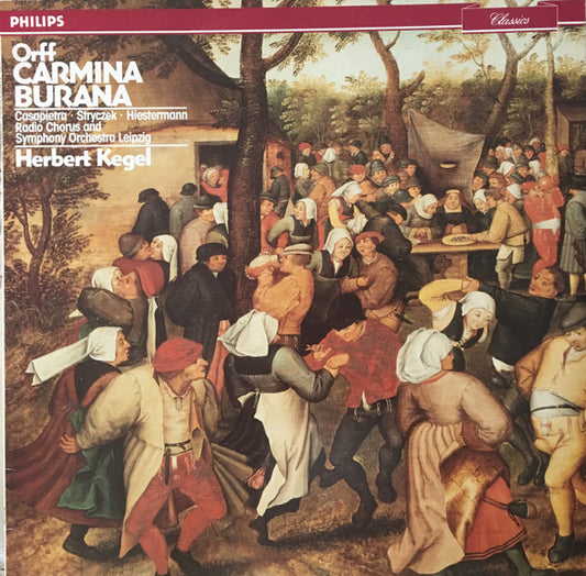Orff*, Herbert Kegel : Carmina Burana (LP, Album, RE)