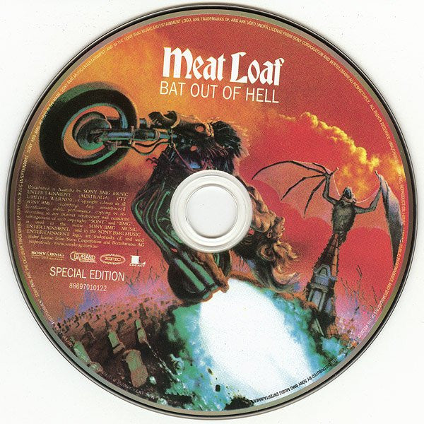 Meat Loaf : Bat Out Of Hell & Hits Out Of Hell DVD (HDCD, Album, RE, RM, S/Edition + DVD-V, RE, PAL + )