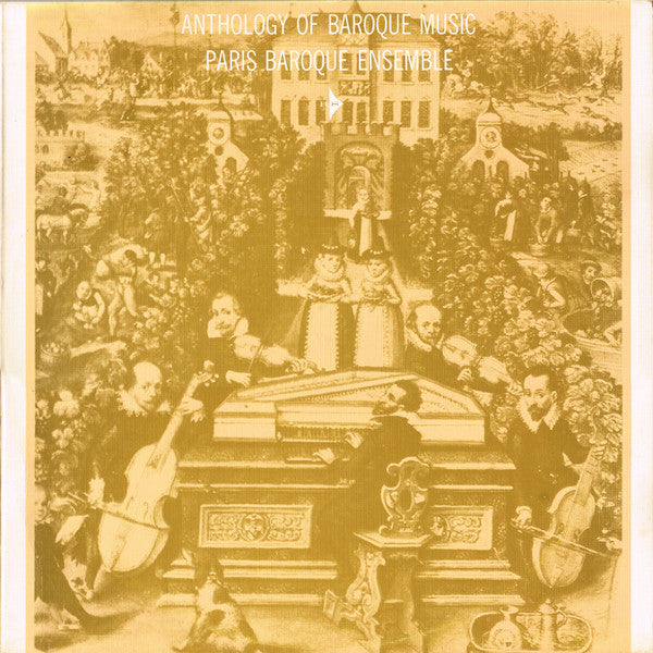 Paris Baroque Ensemble* : Anthology Of Baroque Music (LP, Album, Club)