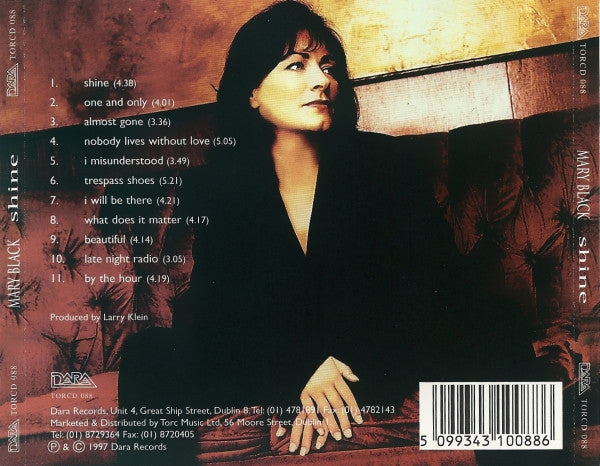 Mary Black : Shine (CD, Album)