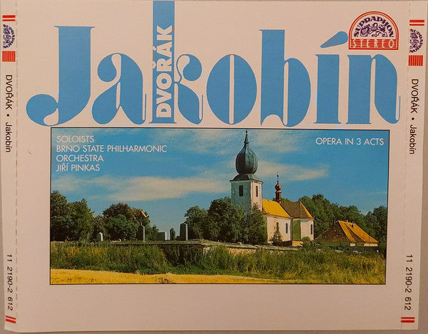 Antonín Dvořák, Zítek* · Machotková* · Průša* · Berman* · Blachut* · Šounová* · Přibyl* · Státní Filharmonie Brno*, Jiří Pinkas : Jakobín (Box + 2xCD, Album)