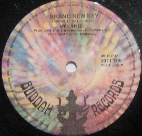 Melanie (2) : Brand New Key (7", Single)