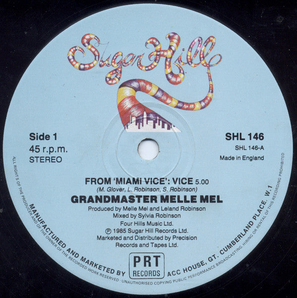 Grandmaster Melle Mel : Vice (12")