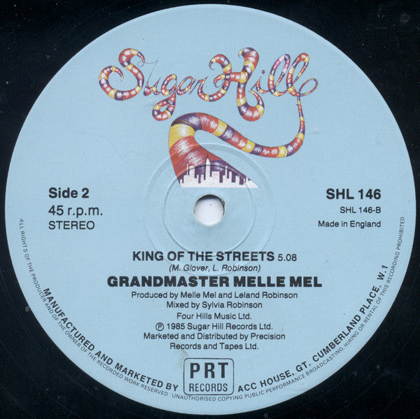 Grandmaster Melle Mel : Vice (12")